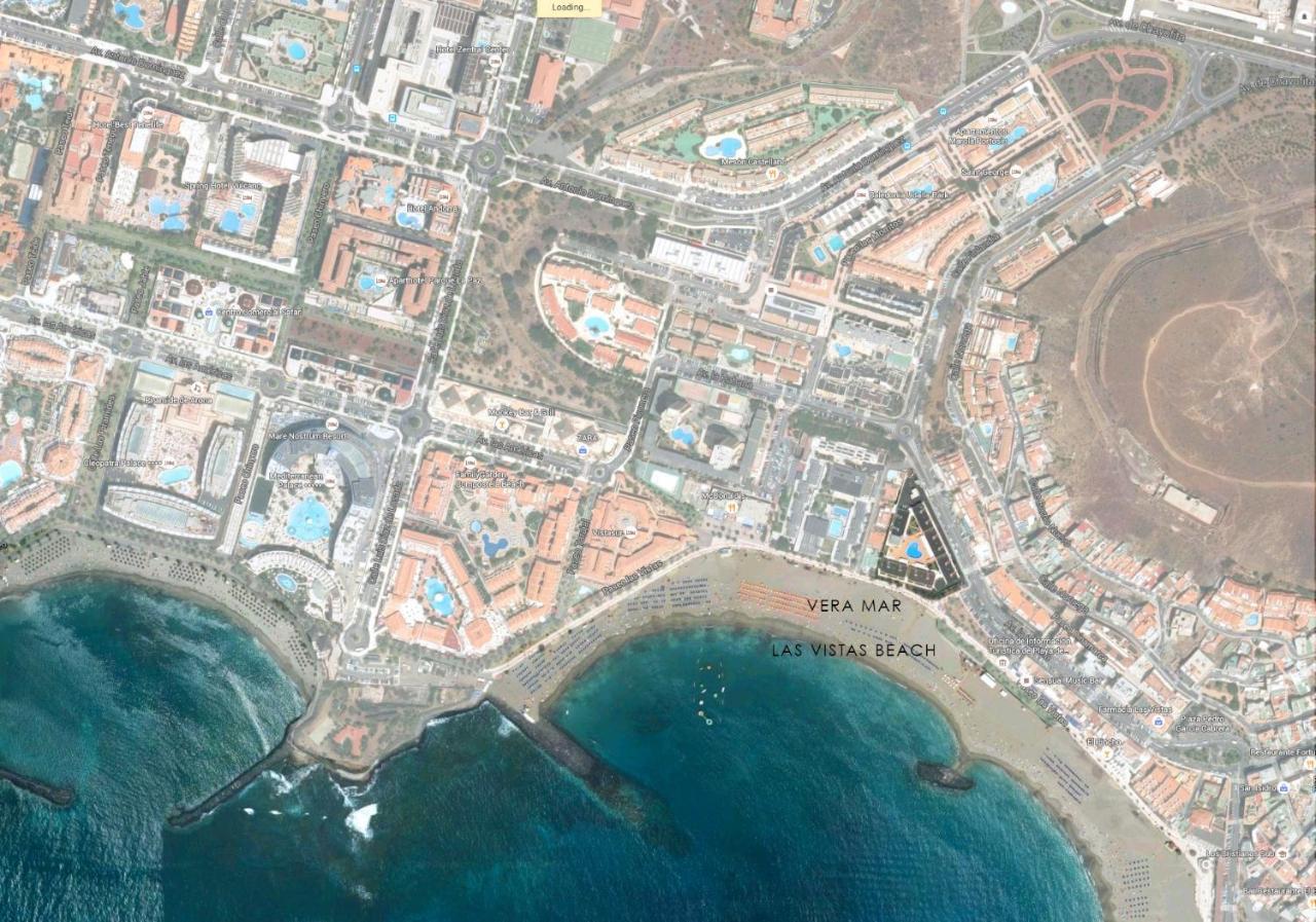 Vera Mar 9C Primera Linea Con Piscina Y Parking Los Cristianos  Extérieur photo